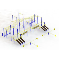 Спортивная площадка воркаут Олимпиец